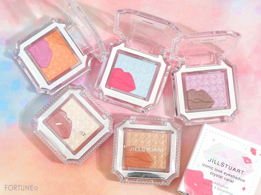 ジルスチュアート 2020夏コスメ「アイコニックルック アイシャドウ　クリスタル カラット」