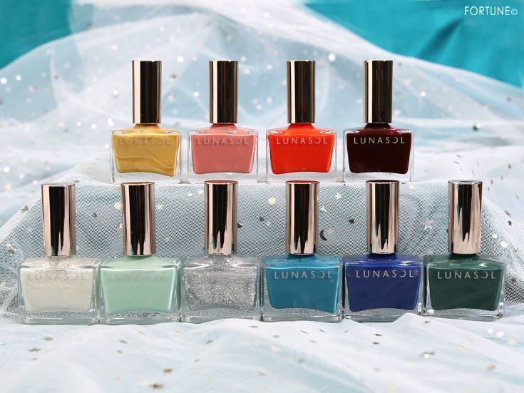画像：LUNASOL（ルナソル）「ネイルポリッシュ」全10色