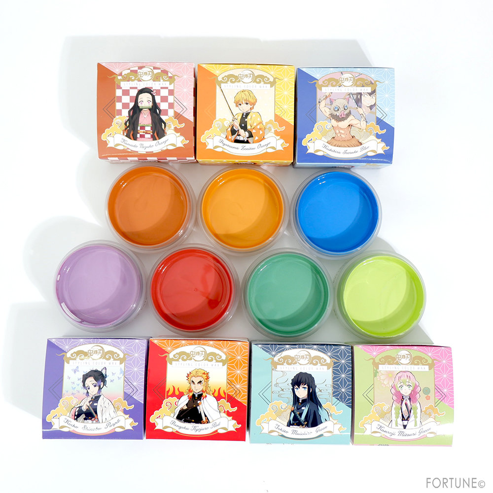 鬼滅の刃 スタイリング カラーワックス＜ヘアワックス・毛髪着色料＞