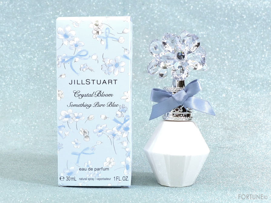 画像：「ジルスチュアート　クリスタルブルーム　サムシングピュアブルー　オードパルファン 」