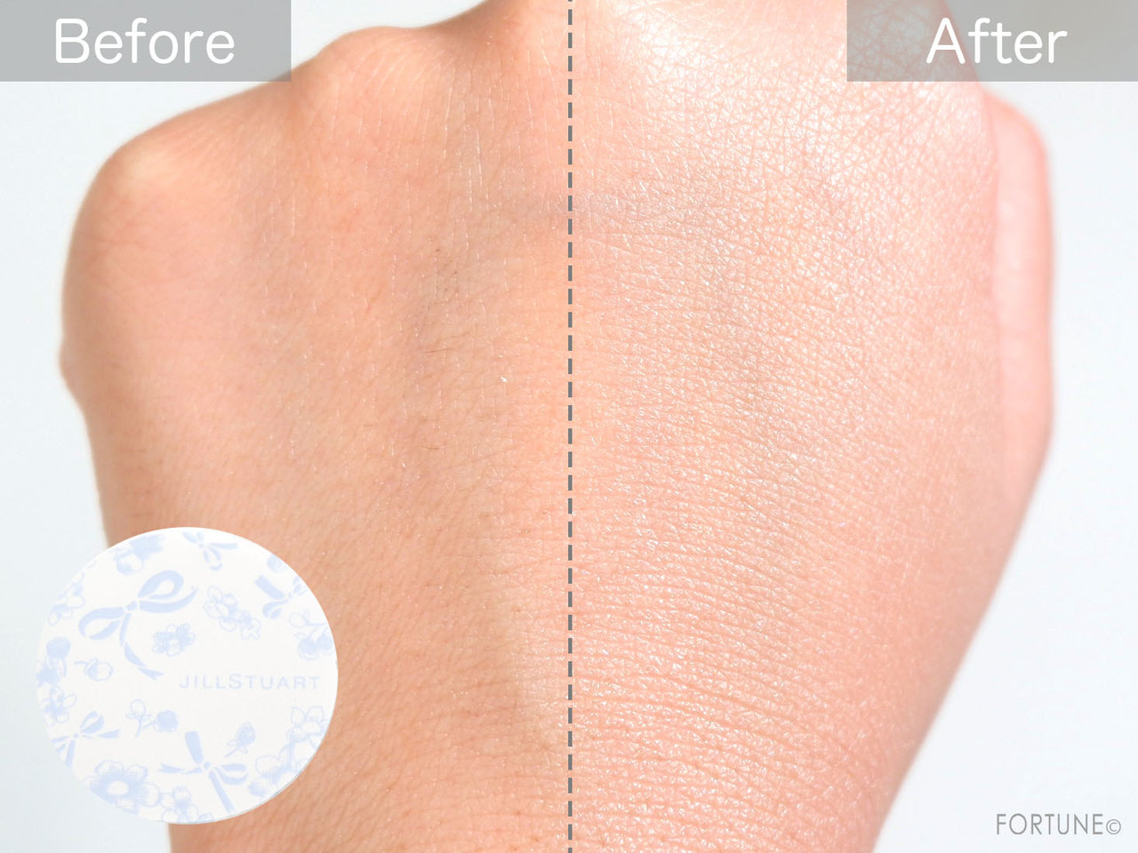 画像：「ジルスチュアート　サムシングピュアブルー　イノセントフェイスパウダー」