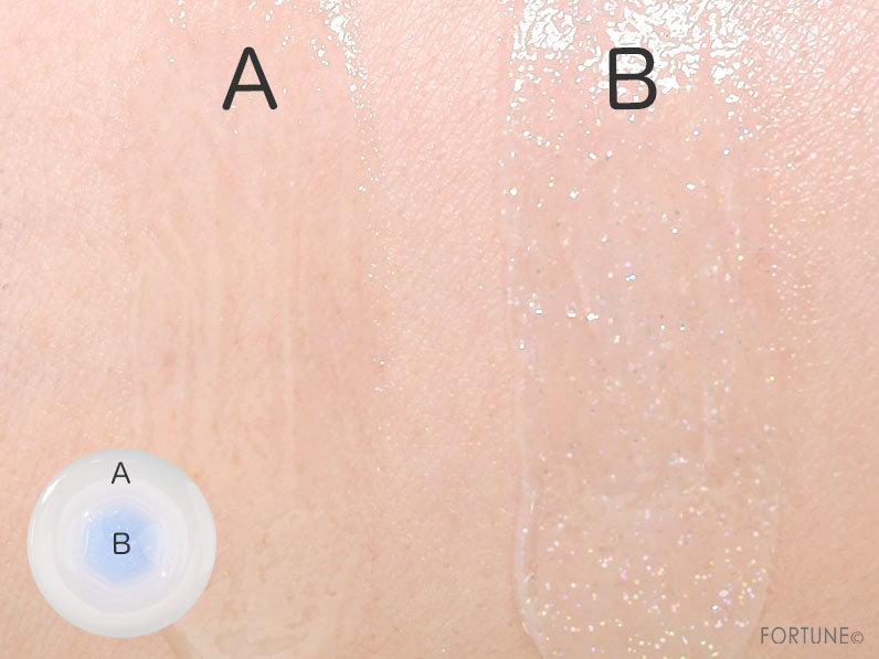 画像：「ジルスチュアート　サムシングピュアブルー　ダイヤモンド グレイズ　リップバーム」