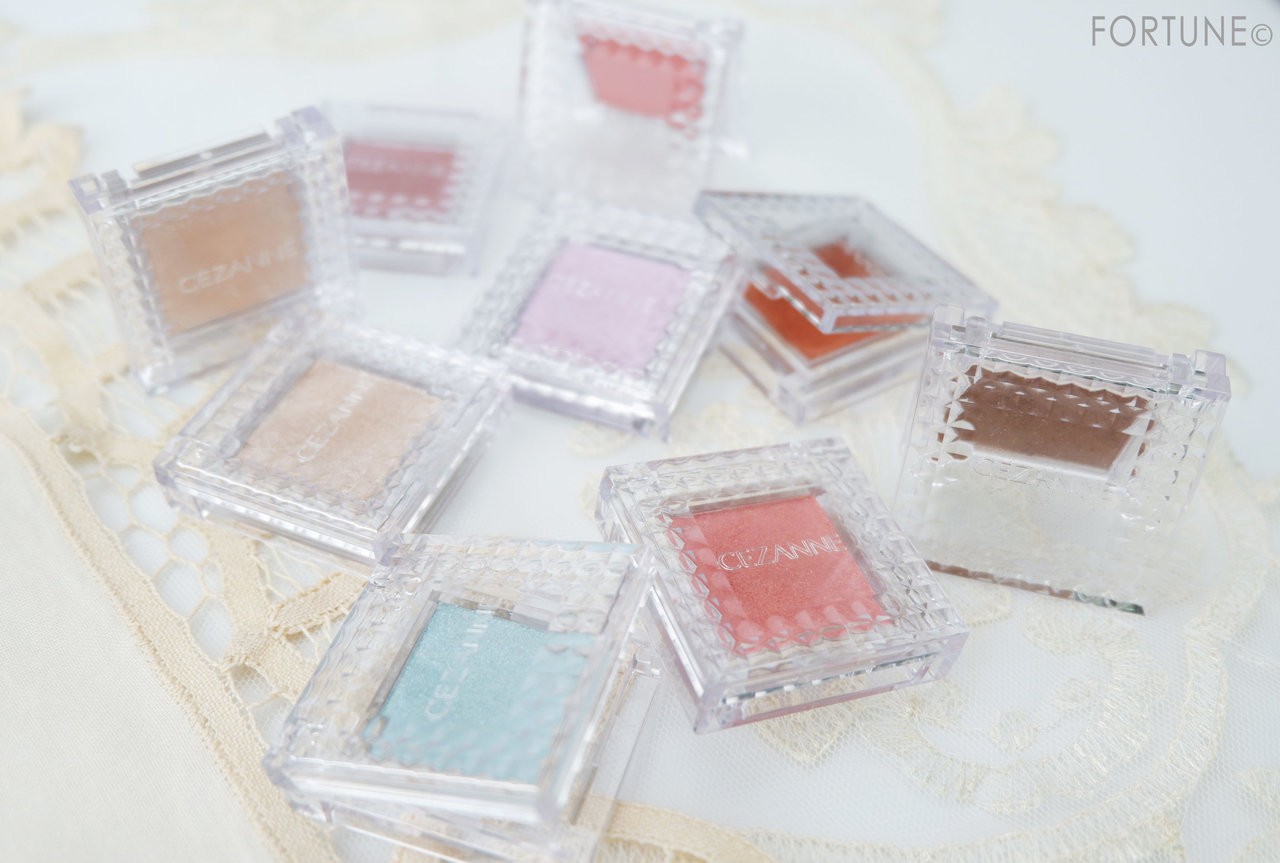 CEZANNE(セザンヌ)/シングルアイシャドウ/全色レビュー