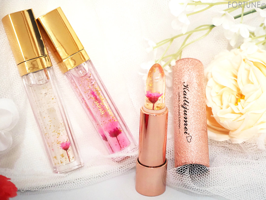 母の日 カイリジュメイ「フラワーリップ」 ティント リップグロス プランパー