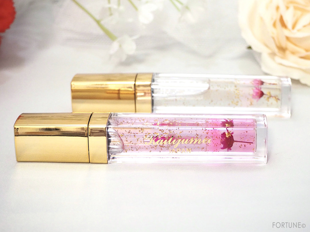 母の日 カイリジュメイ「フラワーリップ」 ティント リップグロス プランパー