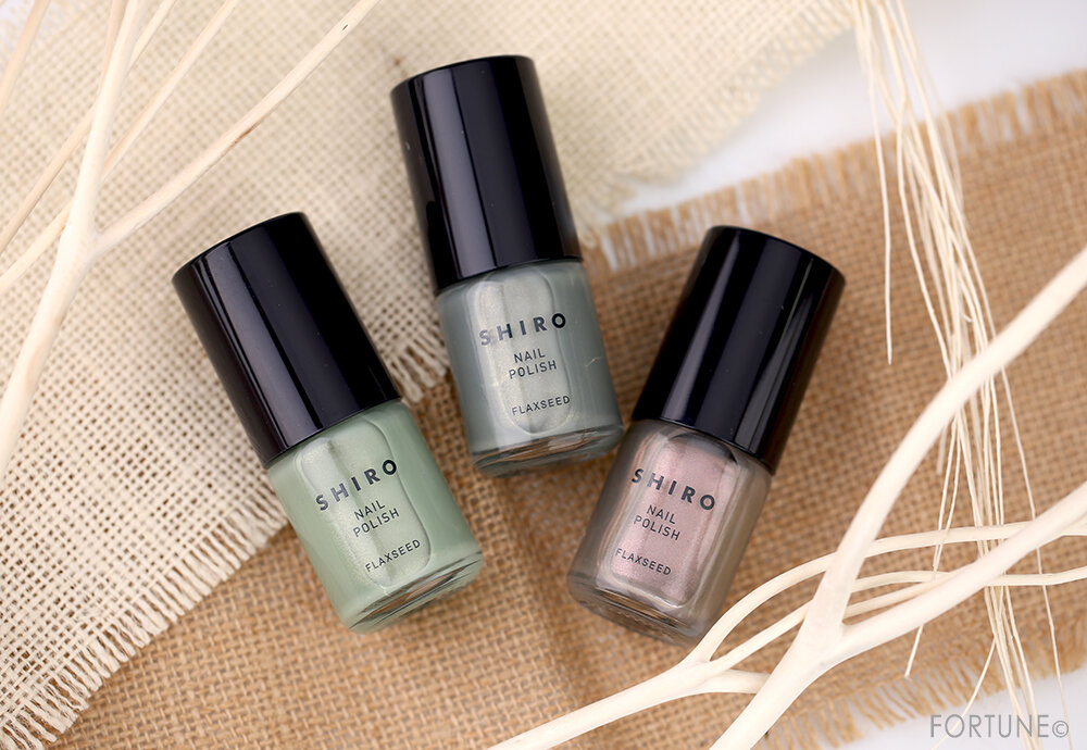 SHIRO(シロ)「亜麻ネイル」0F01 ／0F02／0F03 