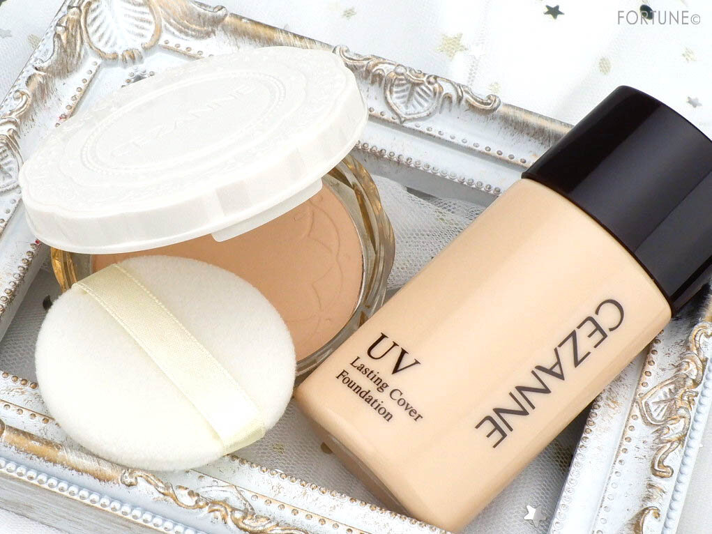 画像：CEZANNE（セザンヌ）「ラスティングカバーファンデーション」「UVシルクカバーパウダー」新色