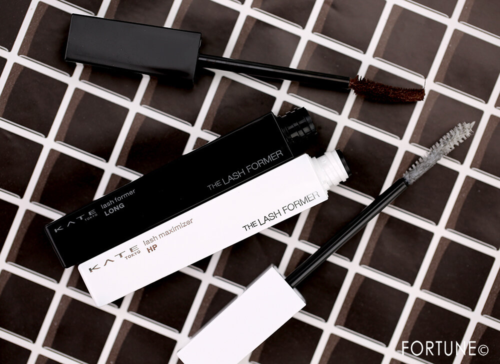 画像：KATE（ケイト）「ラッシュマキシマイザーHP」「ラッシュフォーマー（ロング）ブラウン」