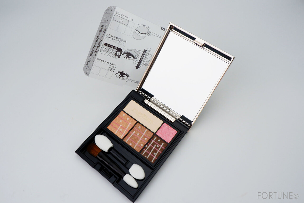 マキアージュ“運命のブラウン”アイシャドウ「ドラマティックスタイリングアイズ」《デコカラーパレット》8/21発売