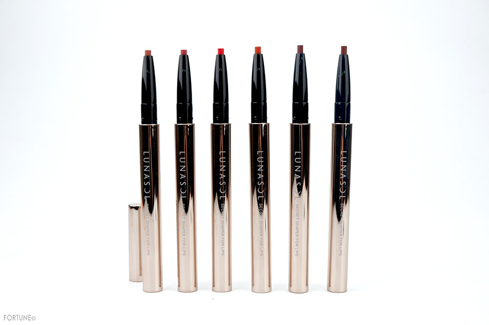 《LUNASOL》2020年秋の新作リップライナー「ルナソル シークレットシェイパーフォーリップス（全6色）」