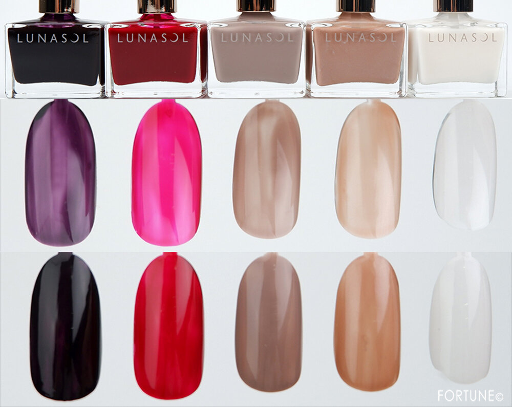 画像：LUNASOL（ルナソル）2020秋新作コスメ「ルナソル ネイルポリッシュ」