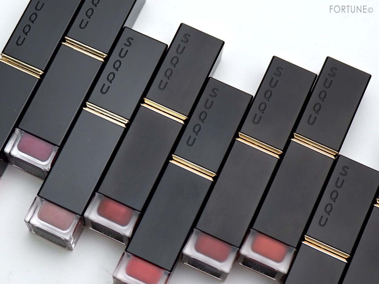 画像：SUQQU（スック）『SUQQU コンフォート リップ フルイド フォグ』『SUQQU コンフォート リップ フルイド グロウ』