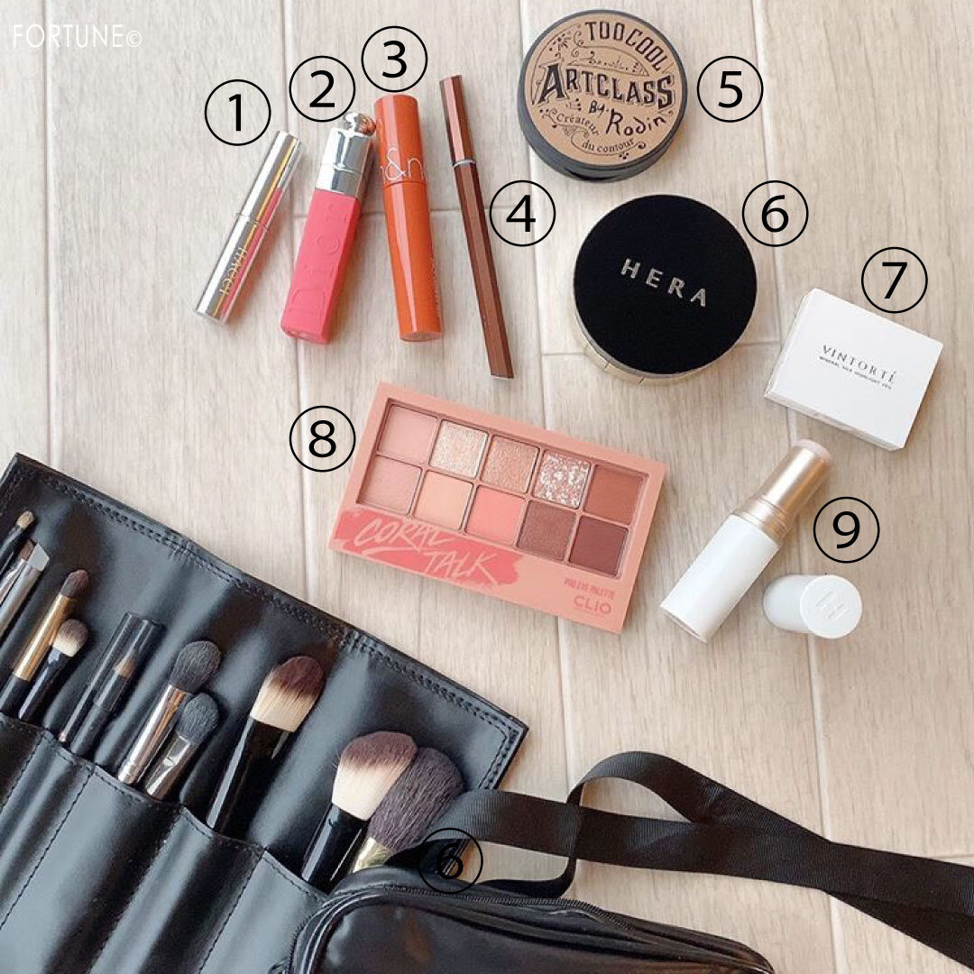 【FORTUNE美女ポーチ Vol.24】一児の母・モデル・インスタグラマー・美容雑誌“VOCE”のブロガーとして活動する「石黒美帆」さん