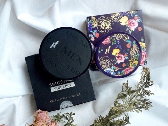 Srichand(シーチャン)フェイスパウダー トランスルーセントパウダー ブラックエディション オイルコントロールフェイスパウダー タイコスメ