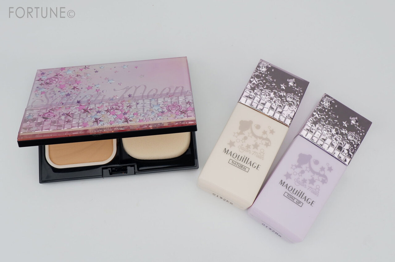 MAQuillAGE（マキアージュ）『マキアージュ ドラマティックパウダリー UV＆コンパクトケース 限定セット SM Ⅱ』『マキアージュ ドラマティックスキンセンサーベース EX SM Ⅱ』 