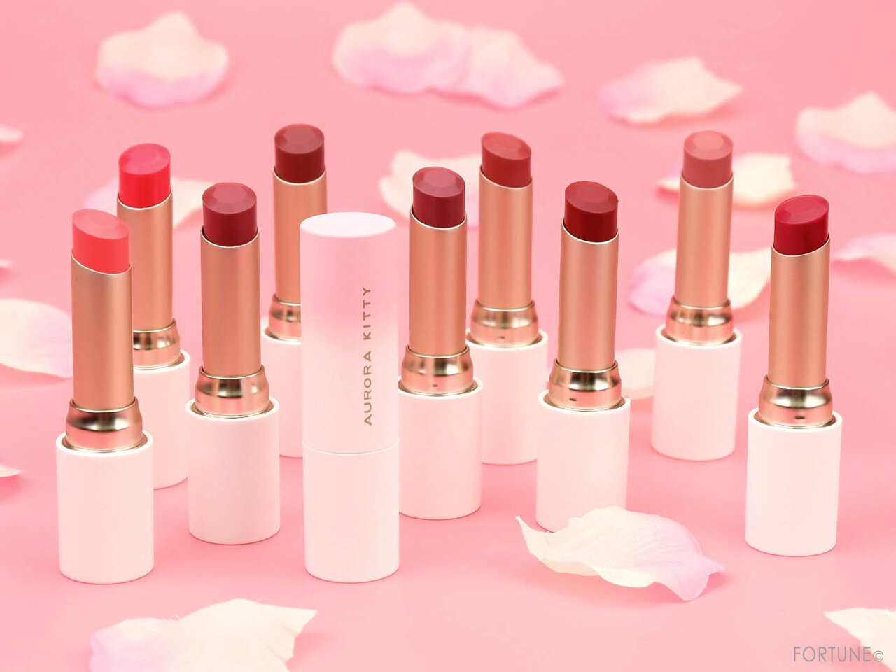 AURORA KITTY(オーロラキティ/桃可姫)「ピーチクリームリップ」中国コスメ