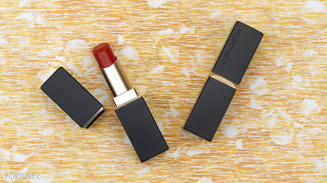 画像：2020クリスマスコフレ「SUQQU バイブラント リッチ リップスティック」