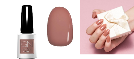 ジーエヌ バイ ジーニッシュマニキュア　2020年秋 新色「＃028 ショコラ」