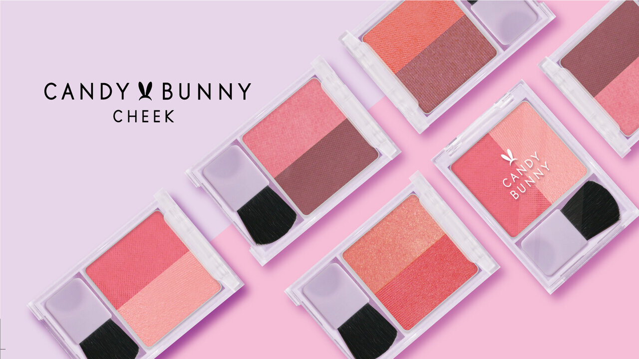 サンキューマートオリジナルコスメブランド『CANDY BUNNY(キャンディバニー)』チーク