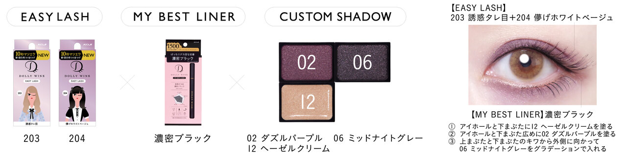 益若つばさプロデュース「DOLLY WINK(ドーリーウインク)」イージーラッシュ