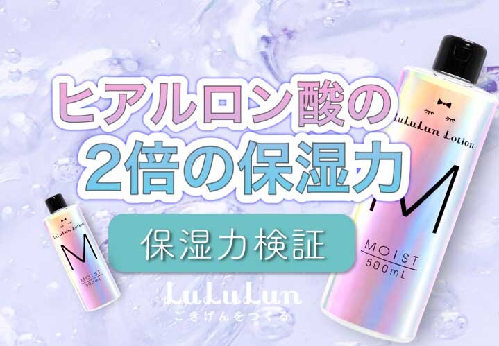ルルルンローション モイスト／スキンケア検証