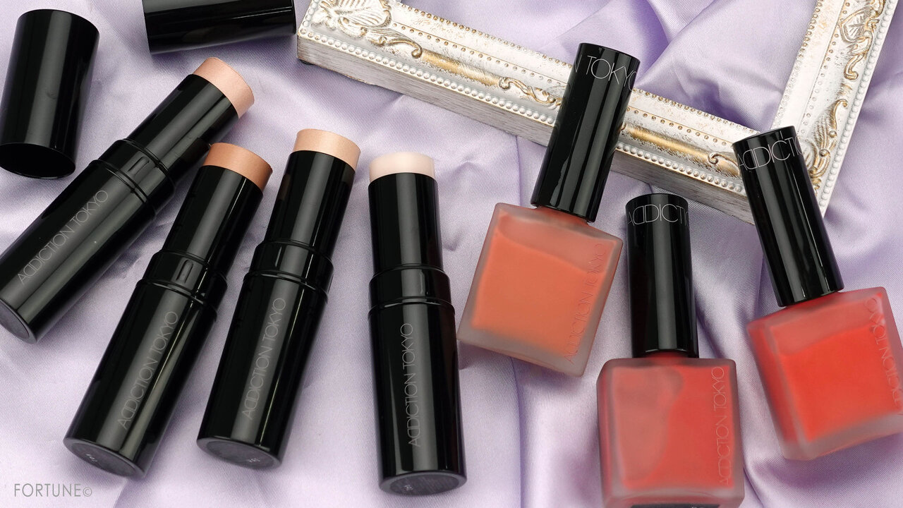 画像：ADDICTION（アディクション）『ザ グロウ スティック』『ザ チークポリッシュ L』