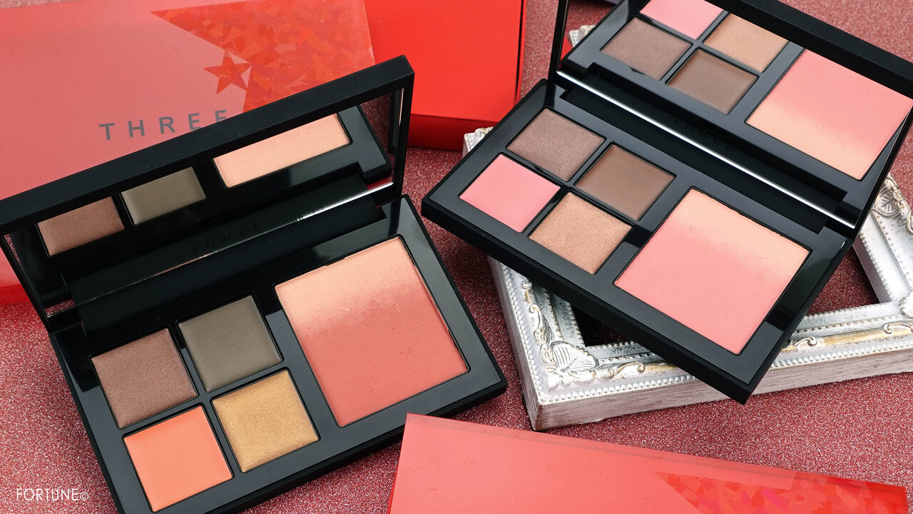 THREE（スリー）クリスマスコフレ／アンジェリクメタリックパレット