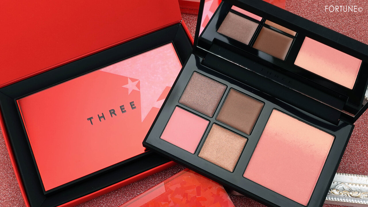 THREE（スリー）クリスマスコフレ／アンジェリクメタリックパレット