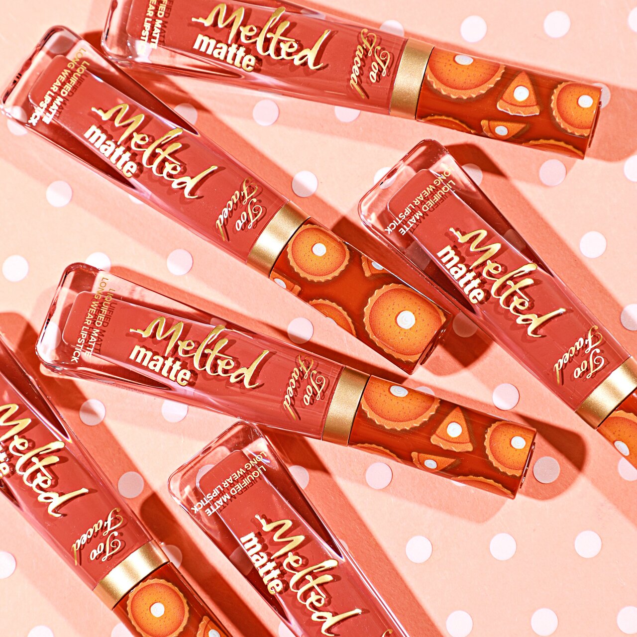 Too Faced(トゥー フェイスド) ホリデーコレクション 2020 クリスマスコフレ「メルテッド リキッド マット ロングウェア リップスティック （パンプキン スパイス）」