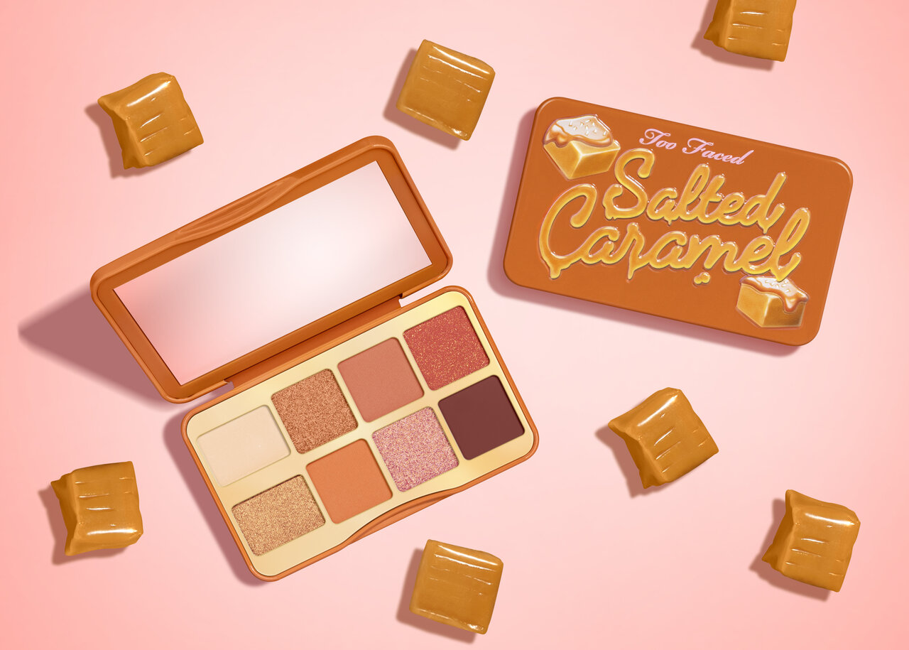 Too Faced(トゥー フェイスド) ホリデーコレクション 2020 クリスマスコフレ「ソルテッド キャラメル ミニ アイシャドウ パレット」