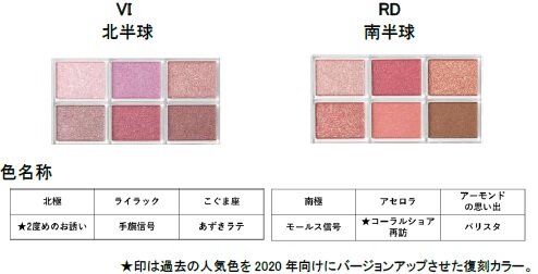 マジョリカ マジョルカ 新作コスメ 限定アイシャドウパレット「ナイストゥミーチュートランク」