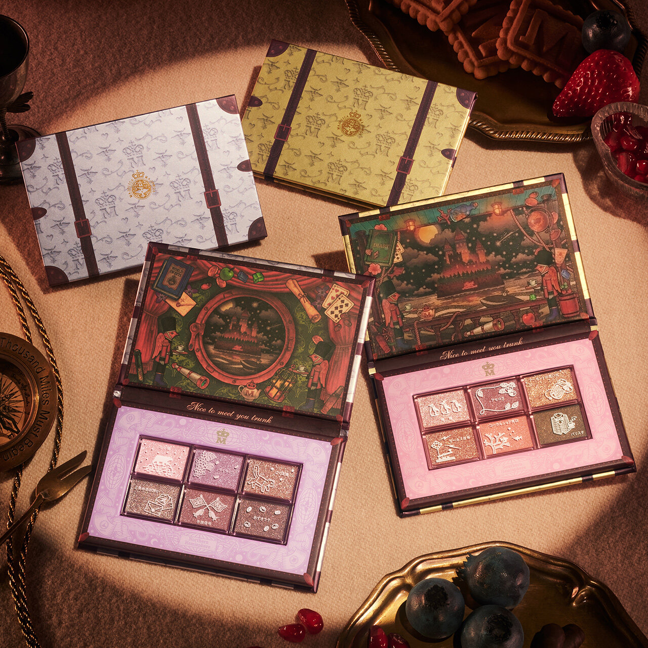 マジョリカ マジョルカ 新作コスメ 限定アイシャドウパレット「ナイストゥミーチュートランク」