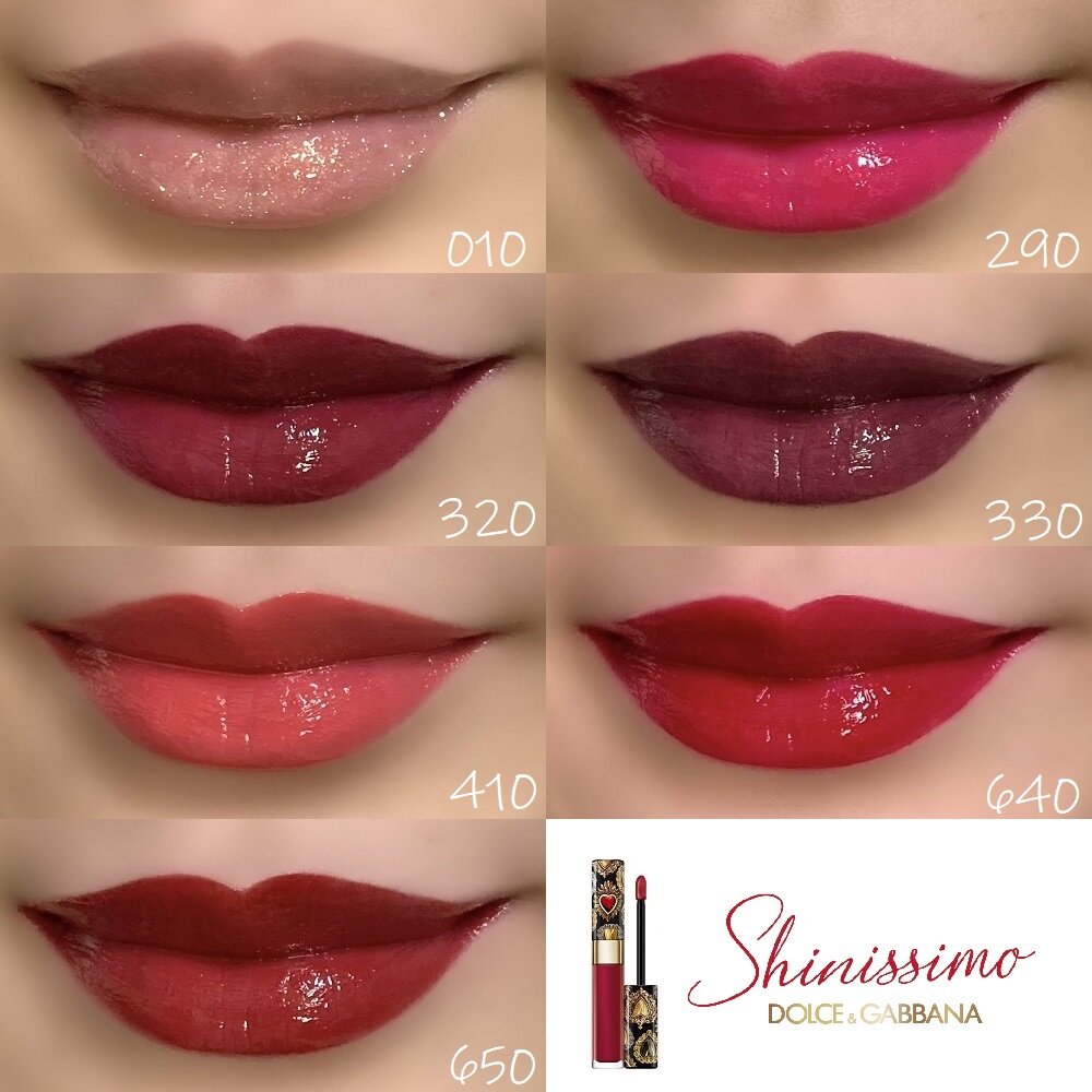 ドルチェ＆ガッバーナ ビューティ 2020新作コスメ「シャイニッシモ ハイシャインリップラッカー」