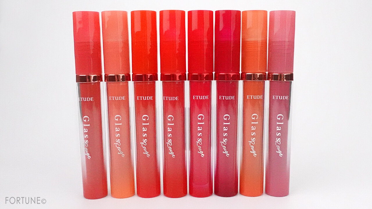 新作コスメ：エチュード「グロッシールージュティント」
