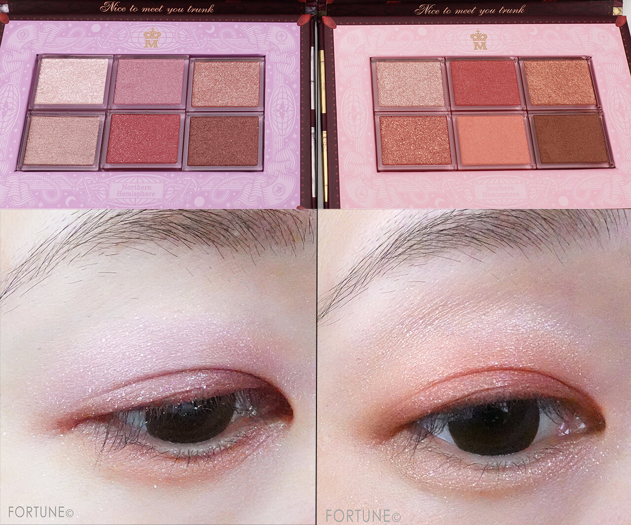 マジョリカマジョルカ 2020秋冬限定アイシャドウパレット 新作コスメ「ナイストゥミーチュートランク」スウォッチ/レビュー/使用レポ