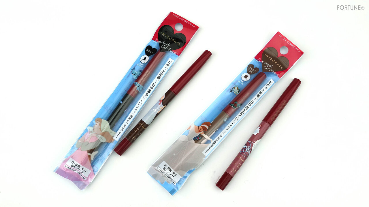 資生堂 インテグレート ディズニーコラボ/シンデレラ限定デザイン 2020年秋冬新作コスメ「 スナイプジェルライナー C/（シャドウタッチ）C」スウォッチ・使用レポ・レビュー