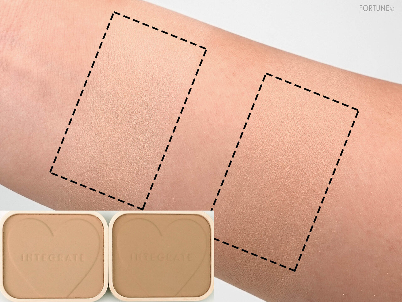 資生堂 インテグレート ディズニーコラボ/シンデレラ限定デザイン 2020年秋冬新作コスメ「プロフィニッシュファンデーション 特製セット C」スウォッチ・使用レポ・レビュー