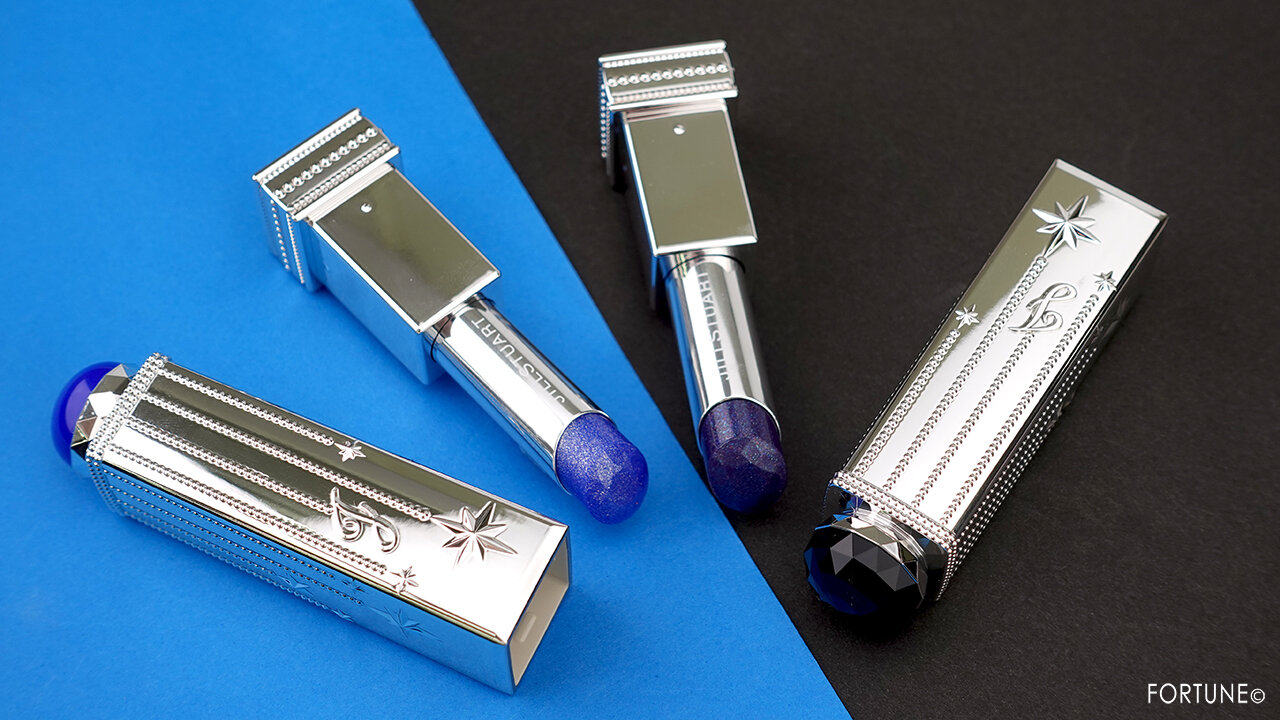 JILL STUART(ジルスチュアート) 2020年秋冬 限定・新作コスメ「ジルスチュアート ラッキージェム マイリップス　12 completed Capricorn/01 thoughtful Aquarius」使用レポ・レビュー・スウォッチ