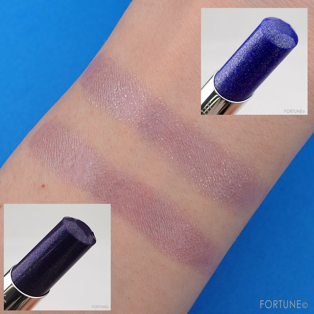 JILL STUART(ジルスチュアート) 2020年秋冬 限定・新作コスメ「ジルスチュアート ラッキージェム マイリップス　12 completed Capricorn/01 thoughtful Aquarius」使用レポ・レビュー・スウォッチ