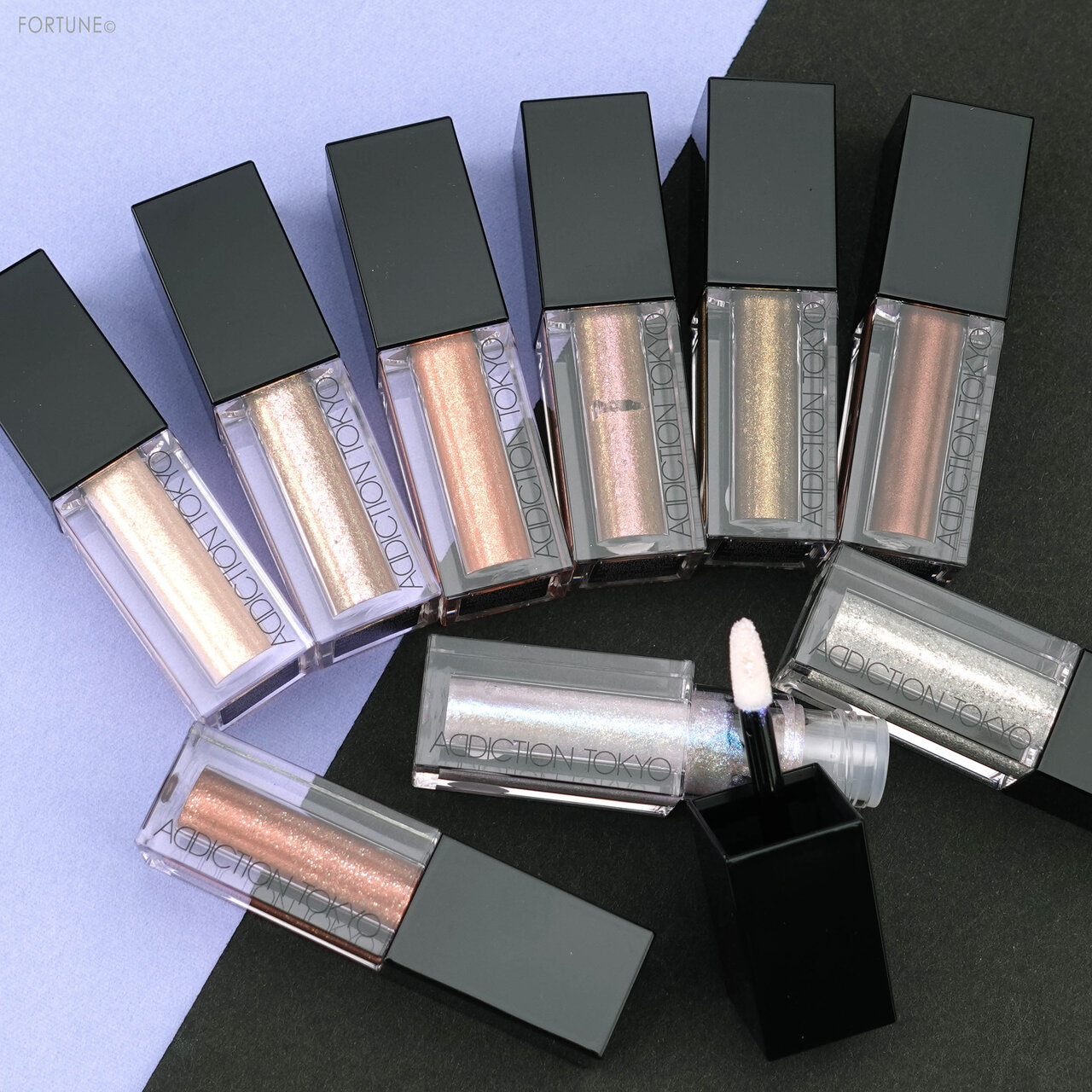 ADDICTION(アディクション) 2020年秋冬 新作コスメ「アディクション ザ リキッド アイシャドウ ウルトラスパークル」レビュー・使用レポ・全色スウォッチ