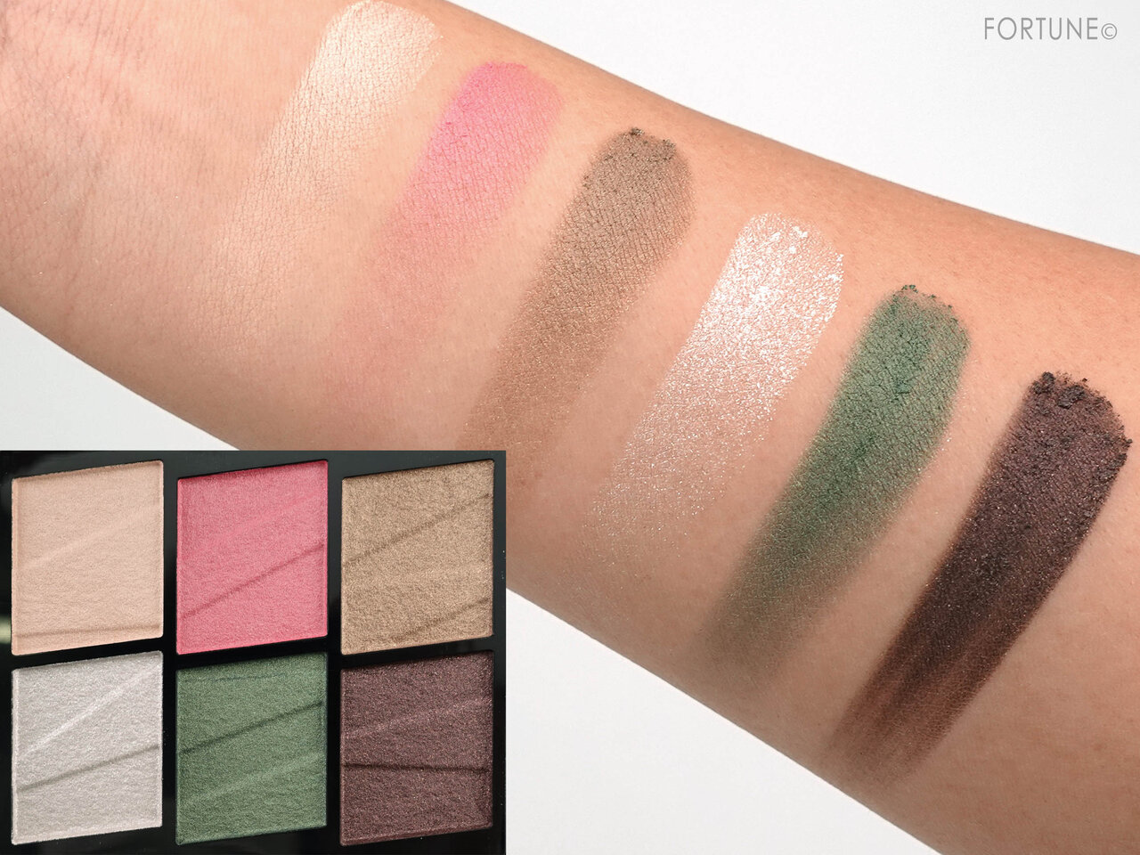 KATE(ケイト) 2020秋冬 新作コスメ 限定シリーズ「東京ヲトギバナシ」ケイト トーンディメンショナルパレット(Ｔ) EX-103　スウォッチ・使用レポ・レビュー