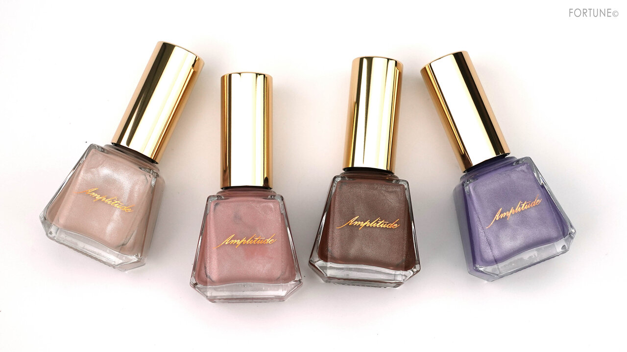 Amplitude(アンプリチュード) 2021春新作コスメ スプリングコレクション『コンスピキュアス ネイルカラー』レビュー・使用レポ・スウォッチ