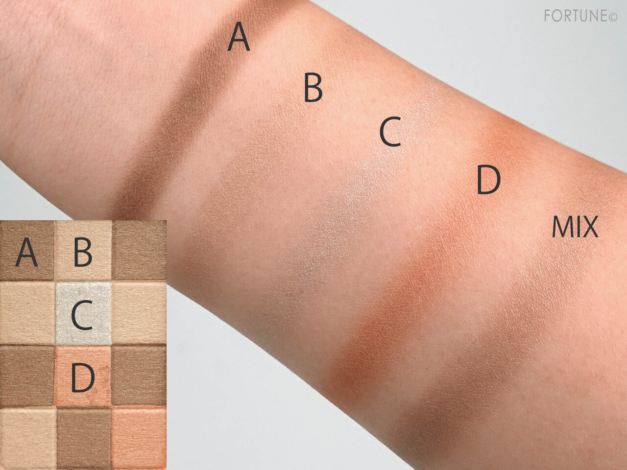 Amplitude(アンプリチュード) 2021春新作コスメ スプリングコレクション「スモーキーシーク フォーアイズ」02 スモーキーベージュブラウン　レビュー・使用レポ・スウォッチ