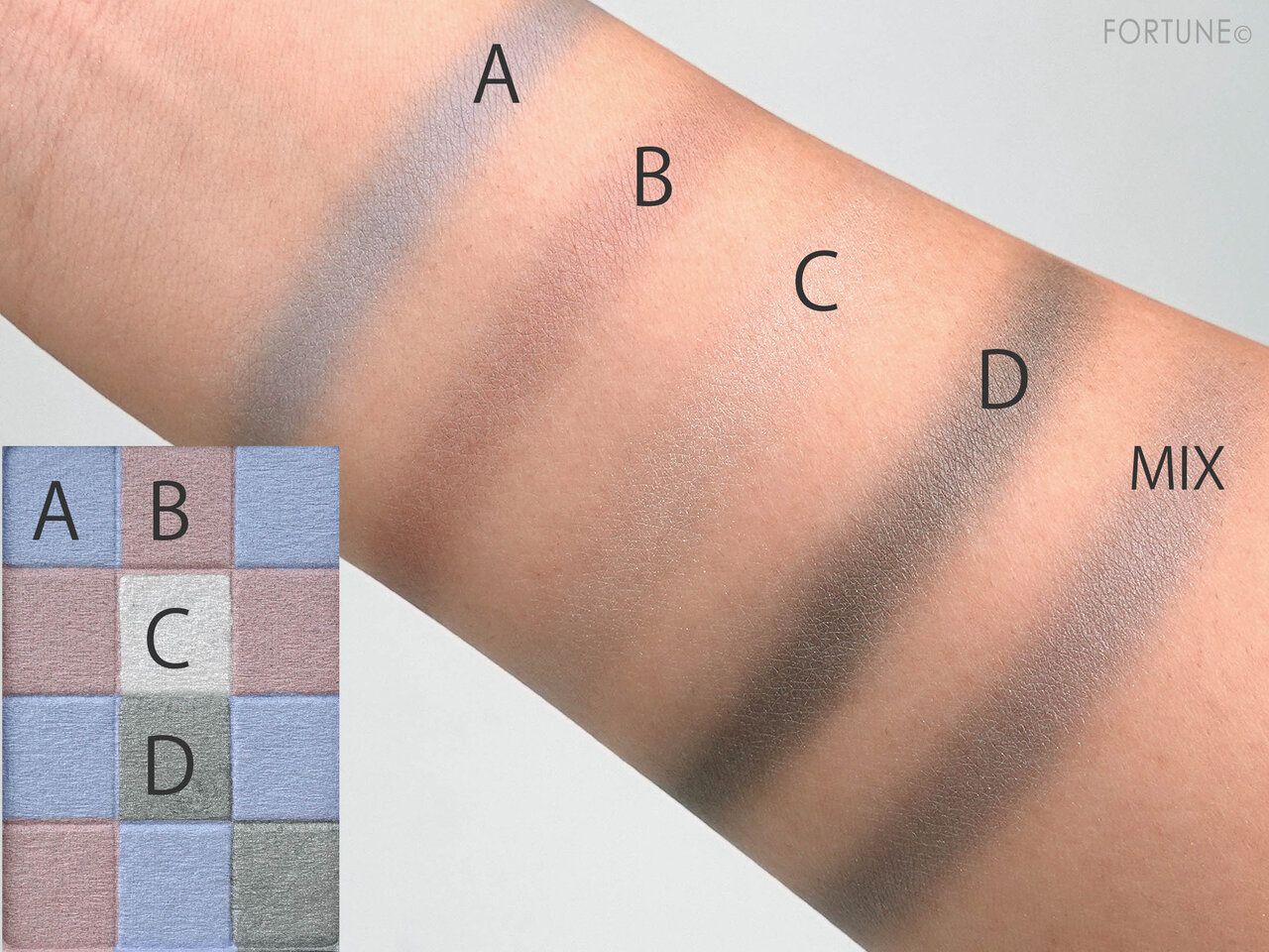 Amplitude(アンプリチュード) 2021春新作コスメ スプリングコレクション「スモーキーシーク フォーアイズ」04 スモーキーブルー　レビュー・使用レポ・スウォッチ