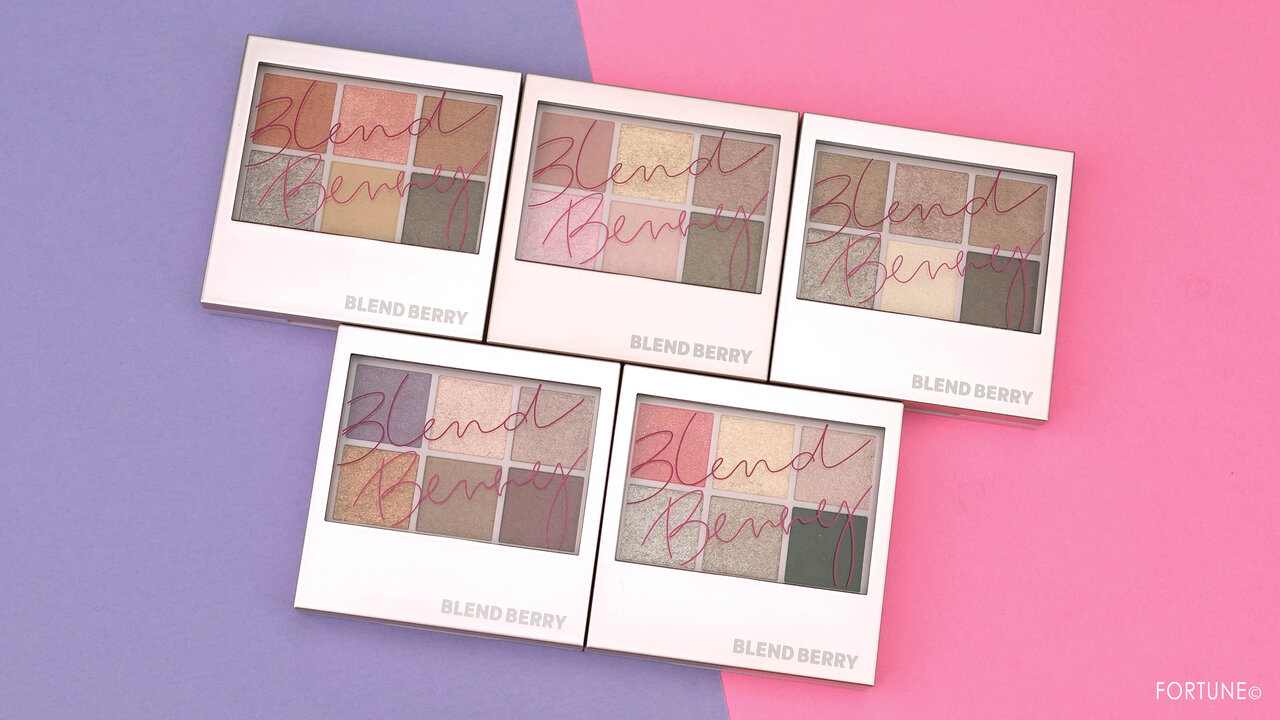  BLEND BERRY(ブレンドベリー) 2020年秋冬 新作コスメ『ブレンドベリー オーラクリエイション』使用レポ・レビュー・スウォッチ