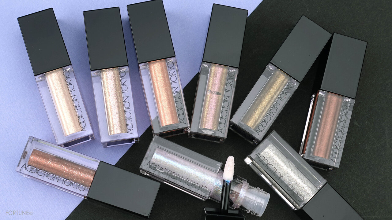 ADDICTION(アディクション) 2020年秋冬 新作コスメ「アディクション ザ リキッド アイシャドウ ウルトラスパークル」レビュー・使用レポ・全色スウォッチ