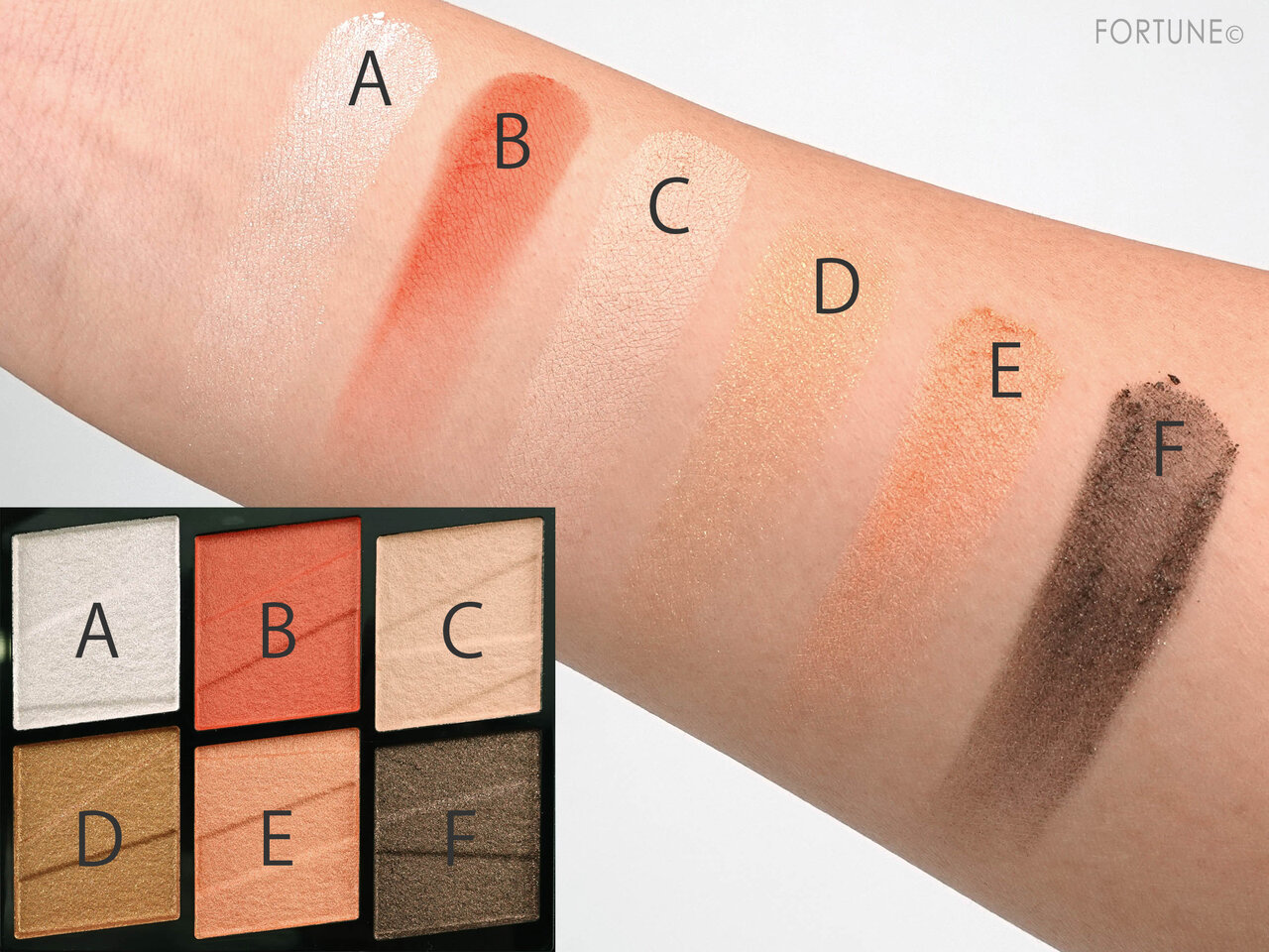 KATE(ケイト) 2020秋冬 新作コスメ 限定シリーズ「東京ヲトギバナシ」ケイト トーンディメンショナルパレット(Ｔ) EX-101　スウォッチ・使用レポ・レビュー