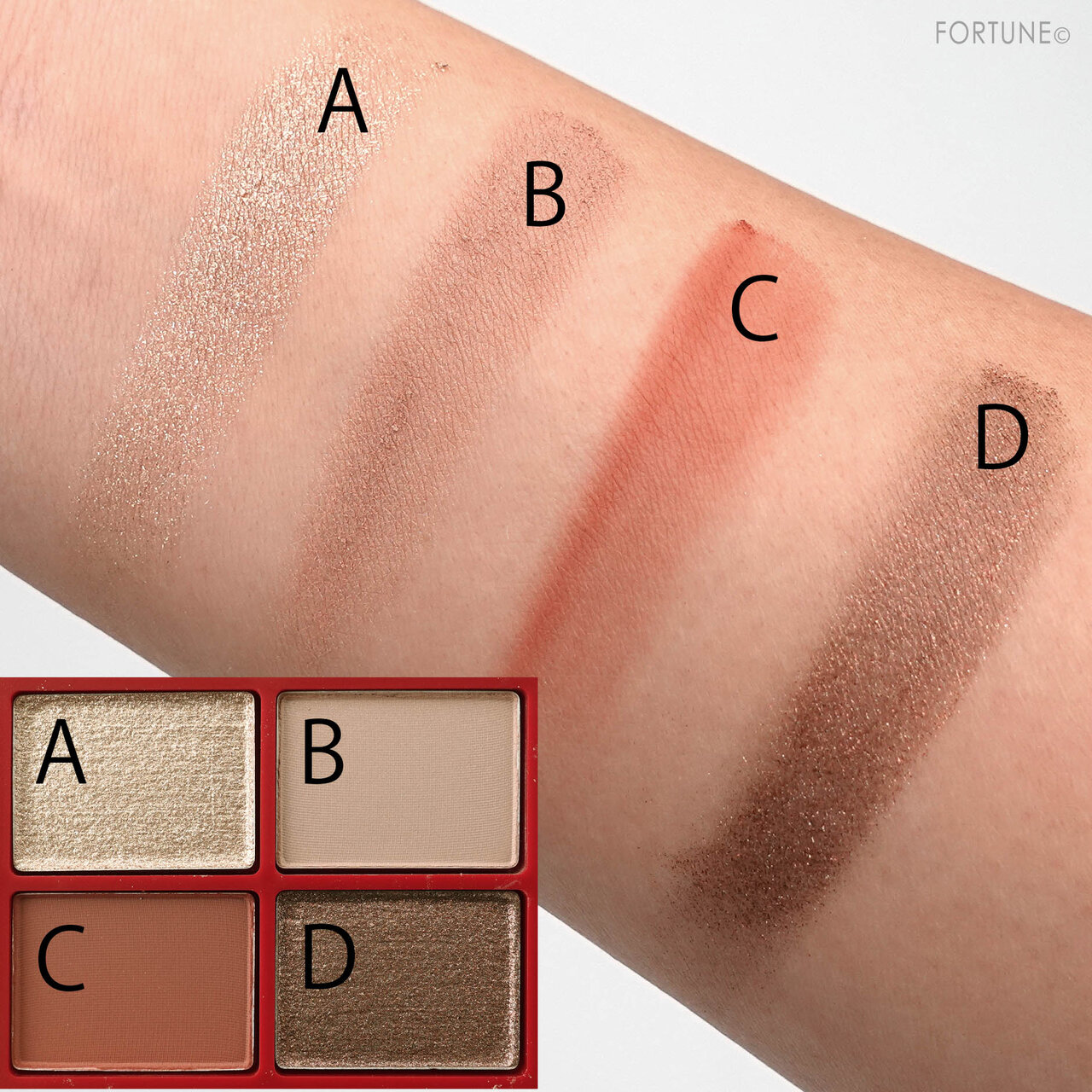 NARS(ナーズ) 2021新作コスメ ニューイヤーコレクション「クワッドアイシャドー 00199」レビュー・スウォッチ・使用レポ