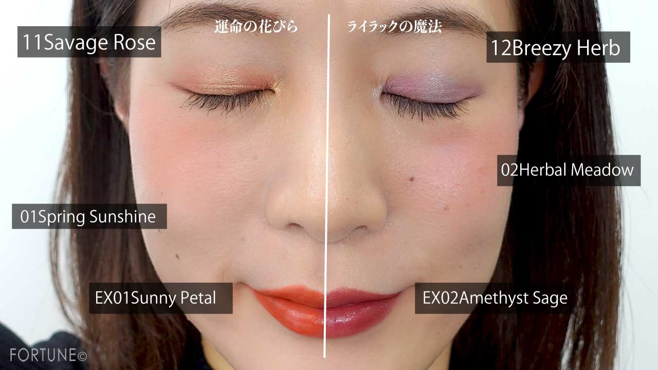 LUNASOL(ルナソル) 2021春 新作コスメ「アイカラーレーション」「デューイマットリクイド」「カラーリングシアーチークス（グロウ）」レビュー・使用レポ・スウォッチ