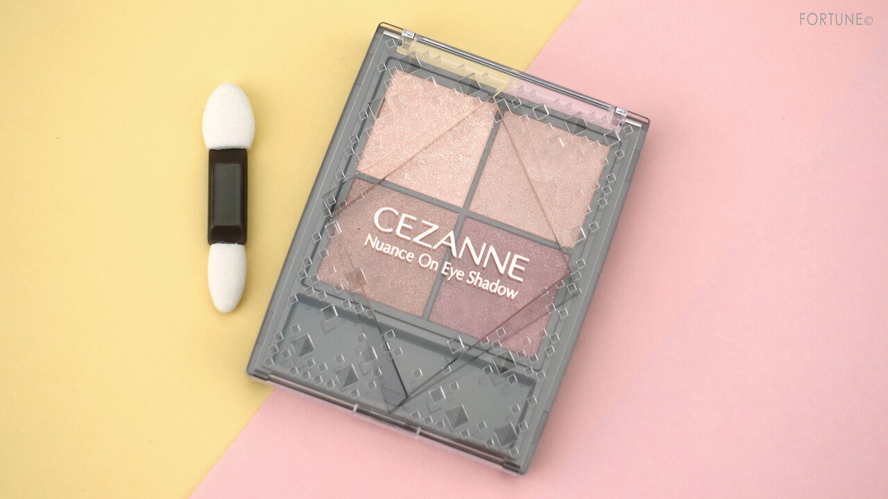CEZANNE(セザンヌ) 2020年秋冬新色 新作コスメ「ニュアンスオンアイシャドウ」03 ブロンズレッド　レビュー・使用レポ・スウォッチ